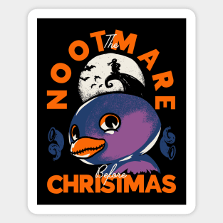 Pingu NOOT NOOT MEME - The Nootmare Before Christmas Sticker